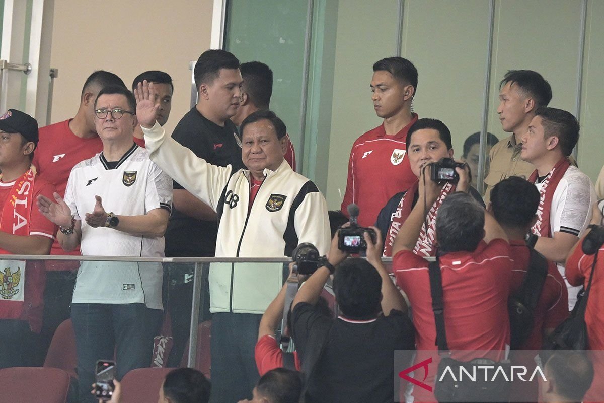 Presiden Prabowo Menyemarakkan Dukungan untuk Timnas di GBK
