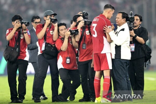 Prabowo Optimis Timnas Menang atas China: Insha Allah Menuju Piala Dunia